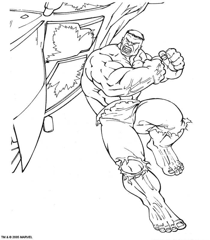 Kids-n-fun.com | 77 coloring pages of Hulk